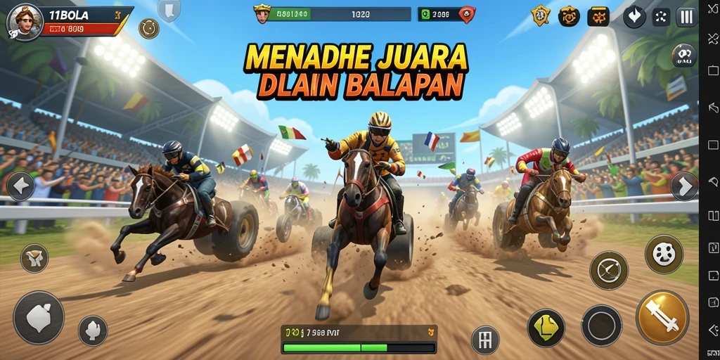 Gameplay Racing seru dengan grafis memukau di 11BOLA.
