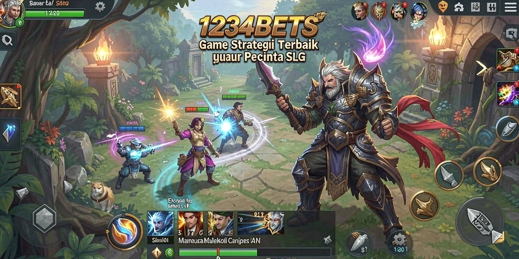 Tampilan gameplay 1234BETS yang dinamis dan menarik.