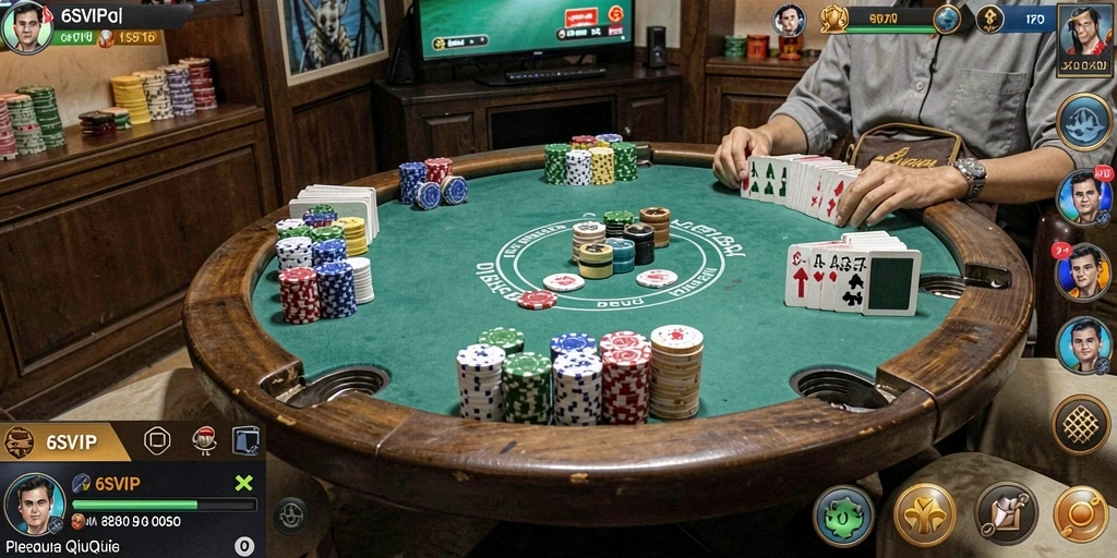 Screenshot gameplay QiuQiu yang seru di 6SVIP.