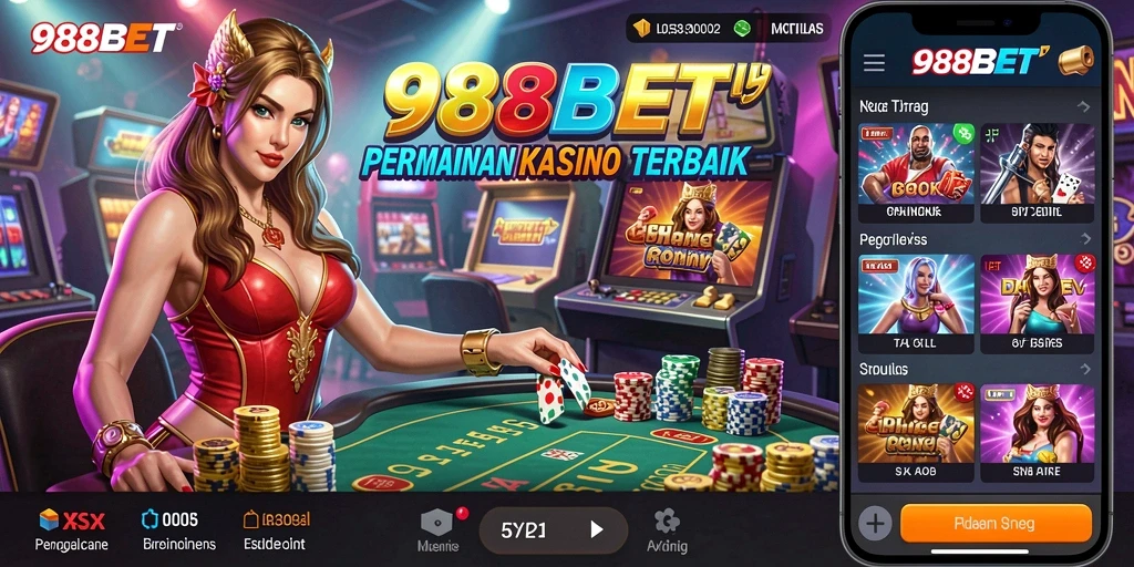 Tampilan gameplay 988BET yang menarik dan mendebarkan dalam kasino online.