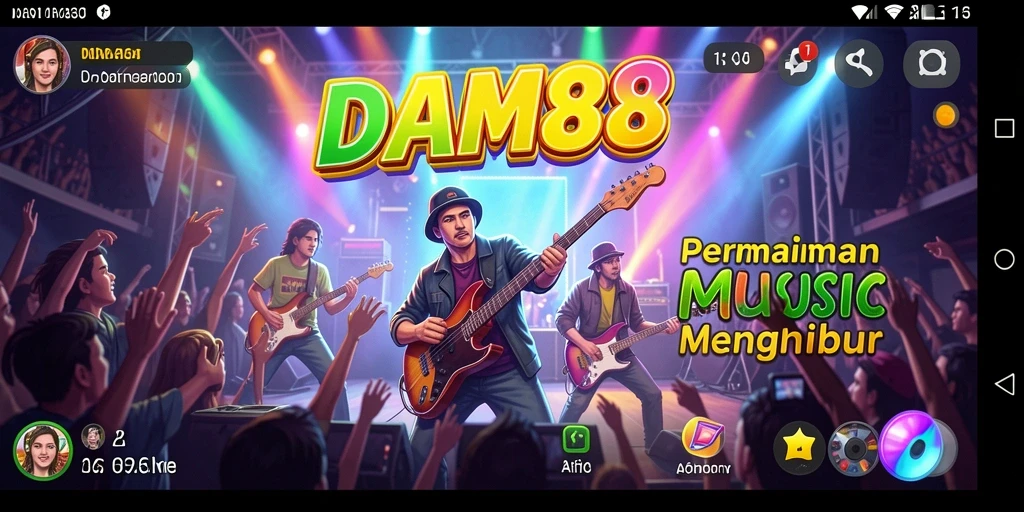 Tampilan gameplay <strong>DAM88</strong> dengan efek visual yang menarik.