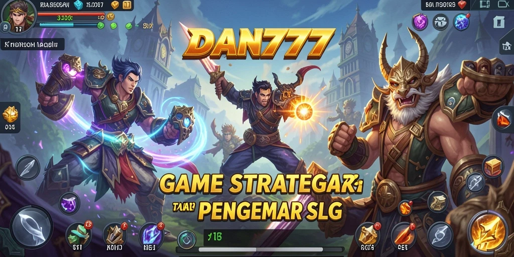 Tampilan menarik dari gameplay strategis dalam DAN777.