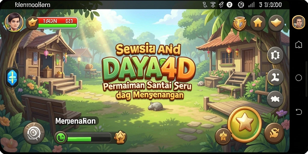 Tampilan permainan <strong>DAYA4D</strong> yang ceria dan penuh warna.