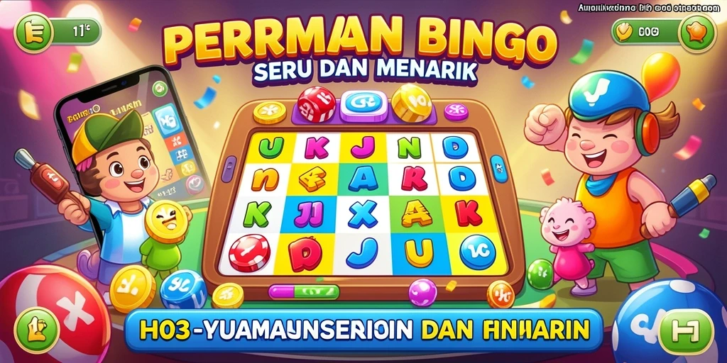 Screenshot gameplay H03 menampilkan suasana seru bermain Bingo.