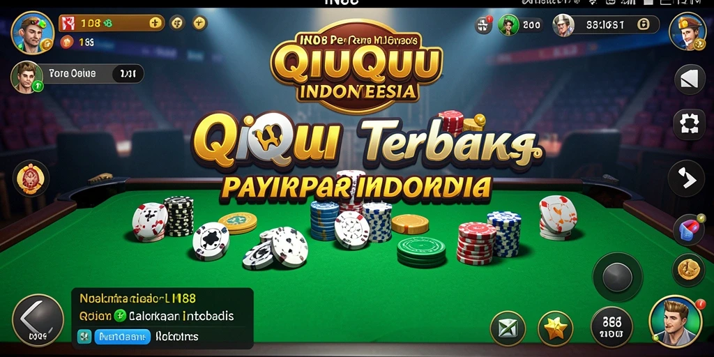 Tampilan gameplay QiuQiu yang seru dan interaktif.