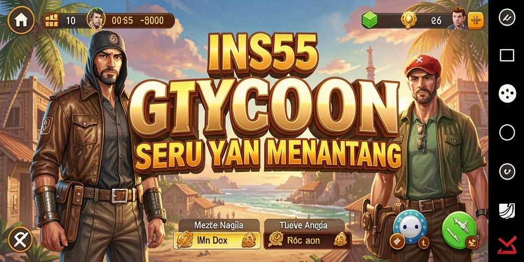 Tampilan gameplay <strong>INS55</strong> yang menakjubkan dan interaktif.