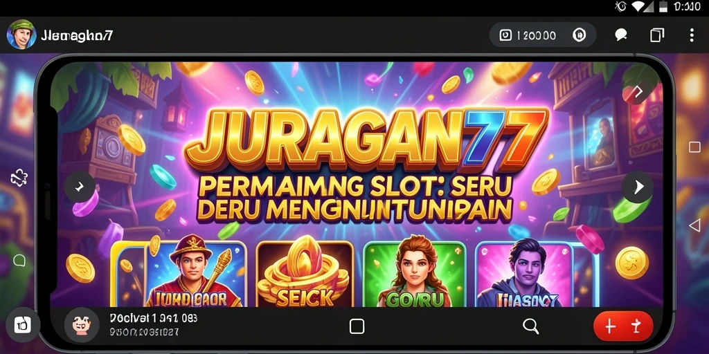 Tampilan menarik dari gameplay Slot JURAGAN77.