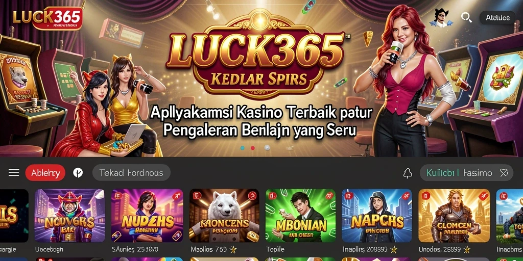 Gameplay menarik dan seru di aplikasi LUCK365 yang memikat pemain.
