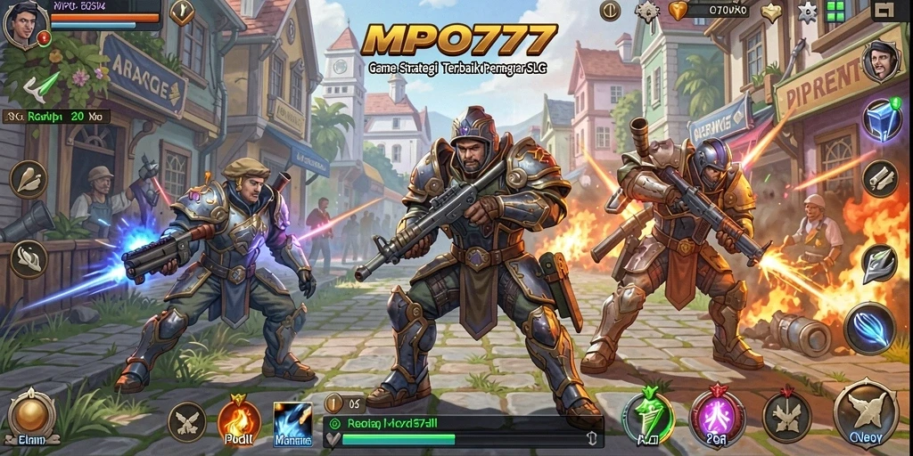 Tampilan gameplay menarik dengan elemen strategi yang mendalam.