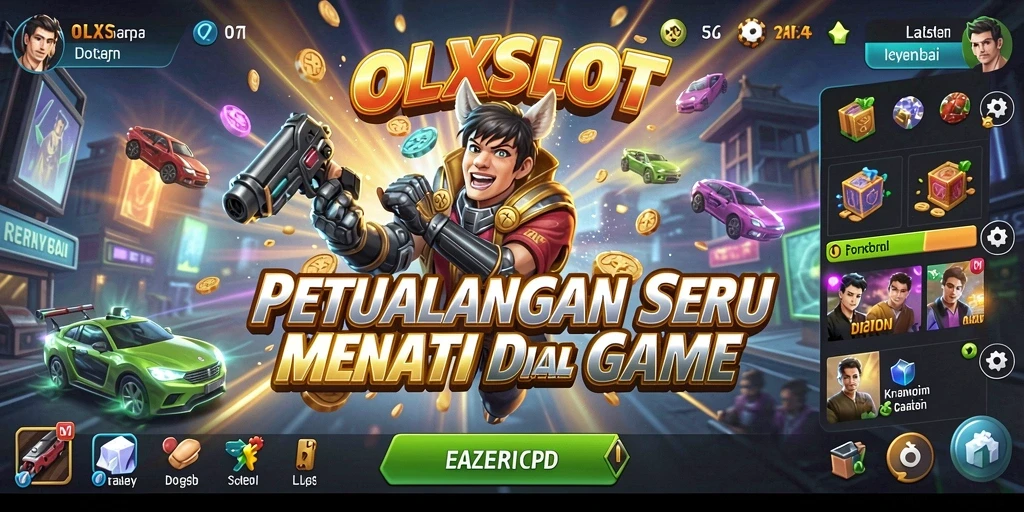Tampilan screenshot gameplay OLXSLOT menampilkan aksi petualangan yang mendebarkan.