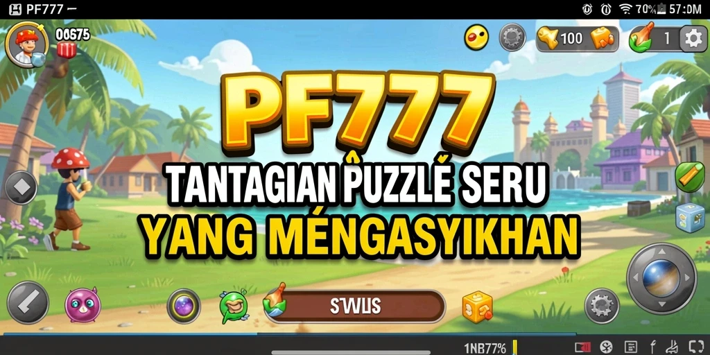 Tampilan gameplay seru dan menantang di PF777