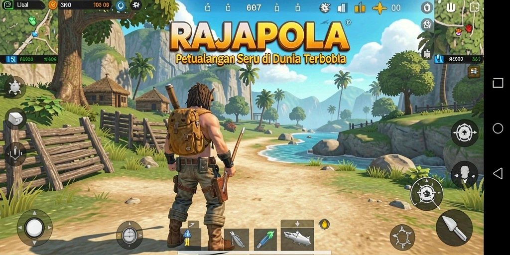 Screenshot gameplay yang menampilkan eksplorasi dunia terbuka yang menakjubkan.