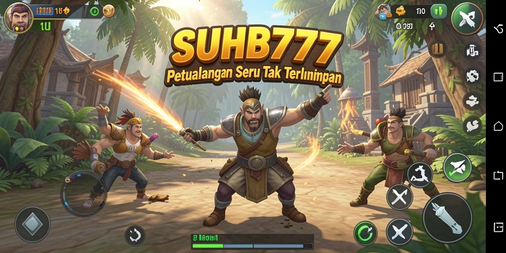 Tampilan gameplay SUHU777 yang mendebarkan dan penuh aksi.
